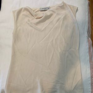 Cream colored tank blouse